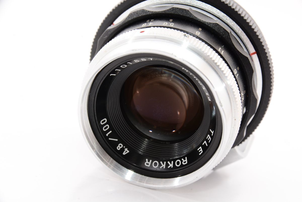 Minolta TELE ROKKOR 4.8⁄100 オールドレンズ Minolta TELE