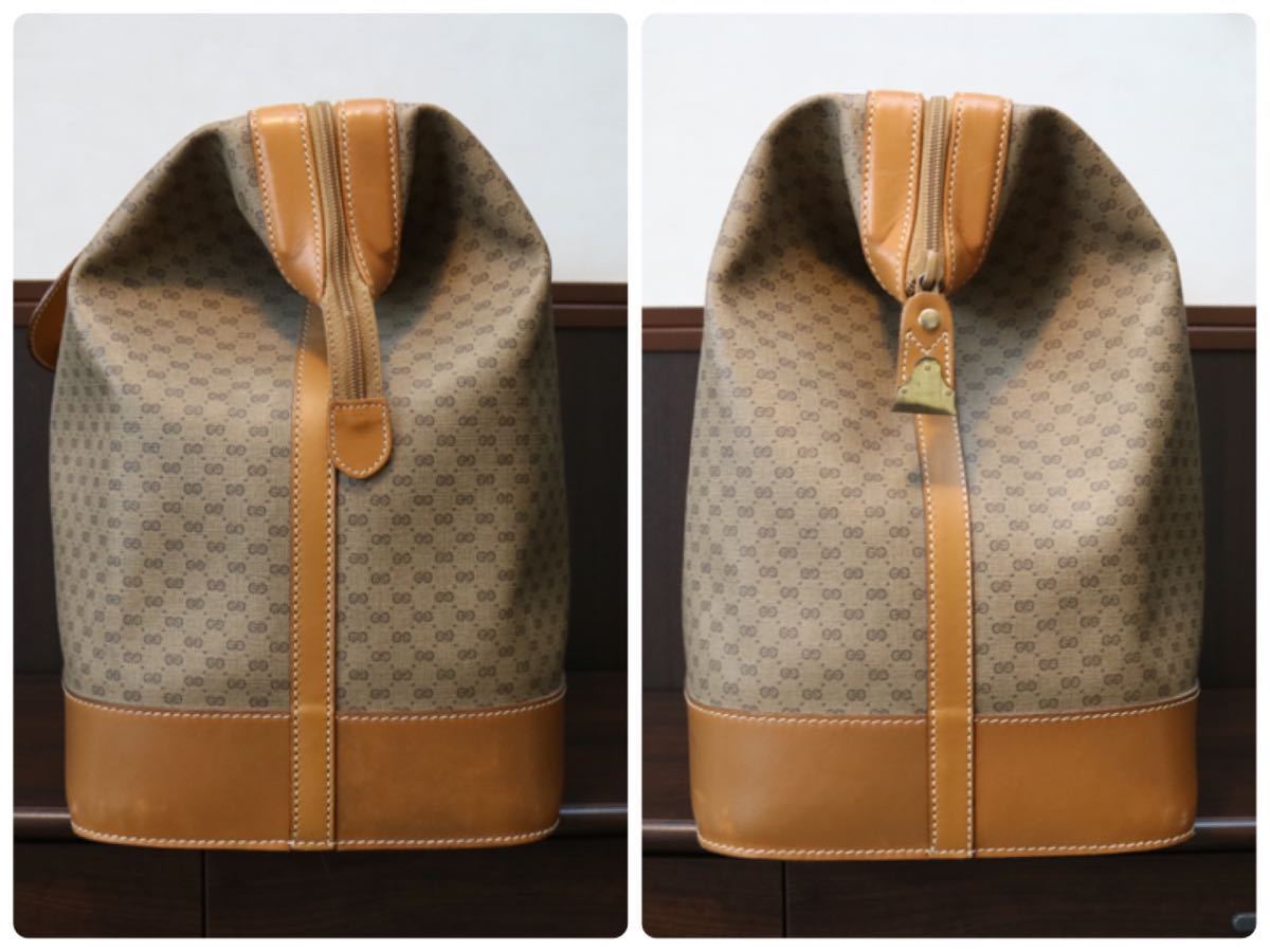 希少 GUCCI オールドグッチ マイクロGG シェリーライン ポシェット 