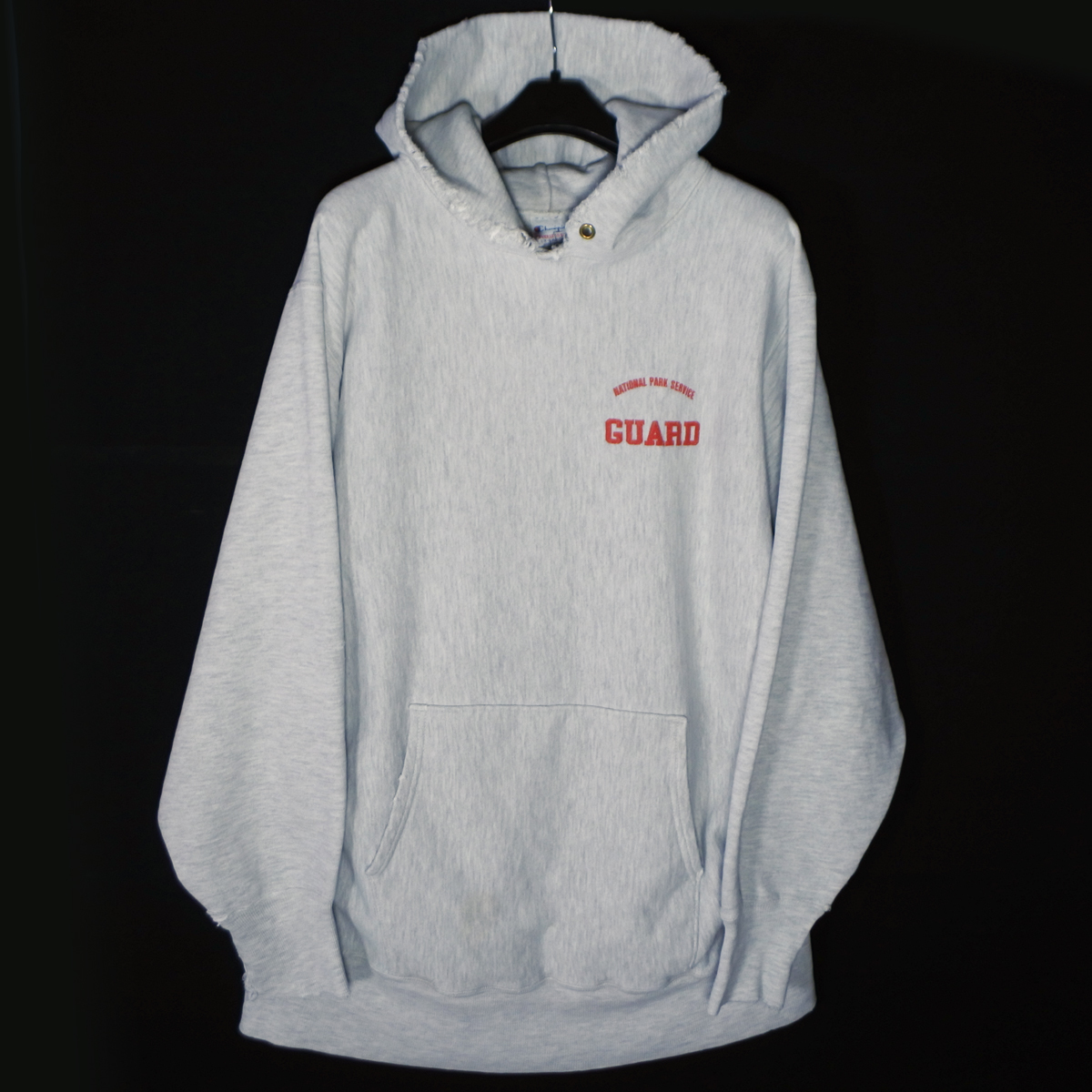 90s Champion RW リバースウィーブ パーカー XL バックプリント レア 