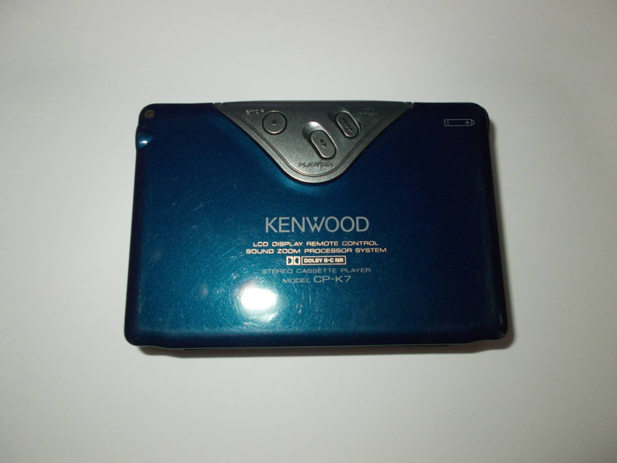 ケンウッド カセットプレーヤー・CP-K7 ジャンク品 KENWOOD ケンウッド