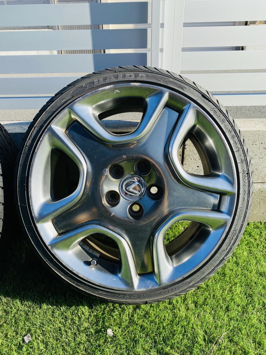 中古 レクサス LEXUS SC430 純正 ホイール 18インチ 8j 4本