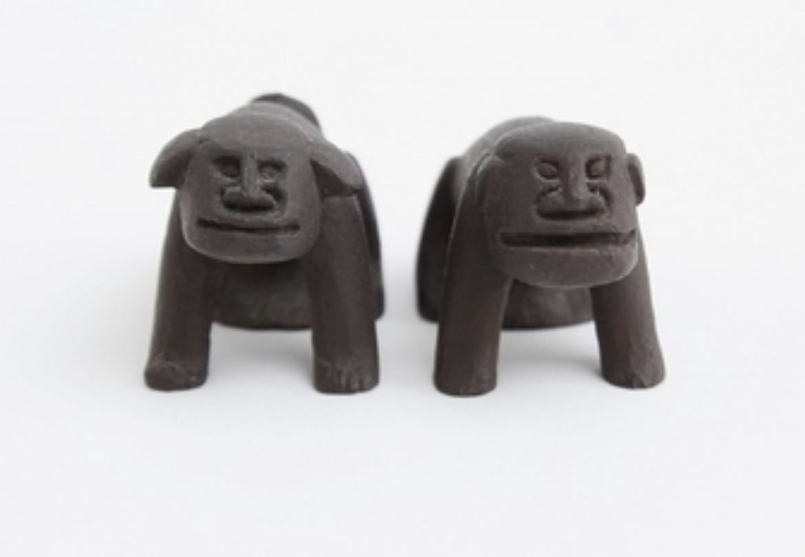 釜定工房 南部鉄 盛岡天満宮 狛犬(雑貨)｜売買されたオークション情報