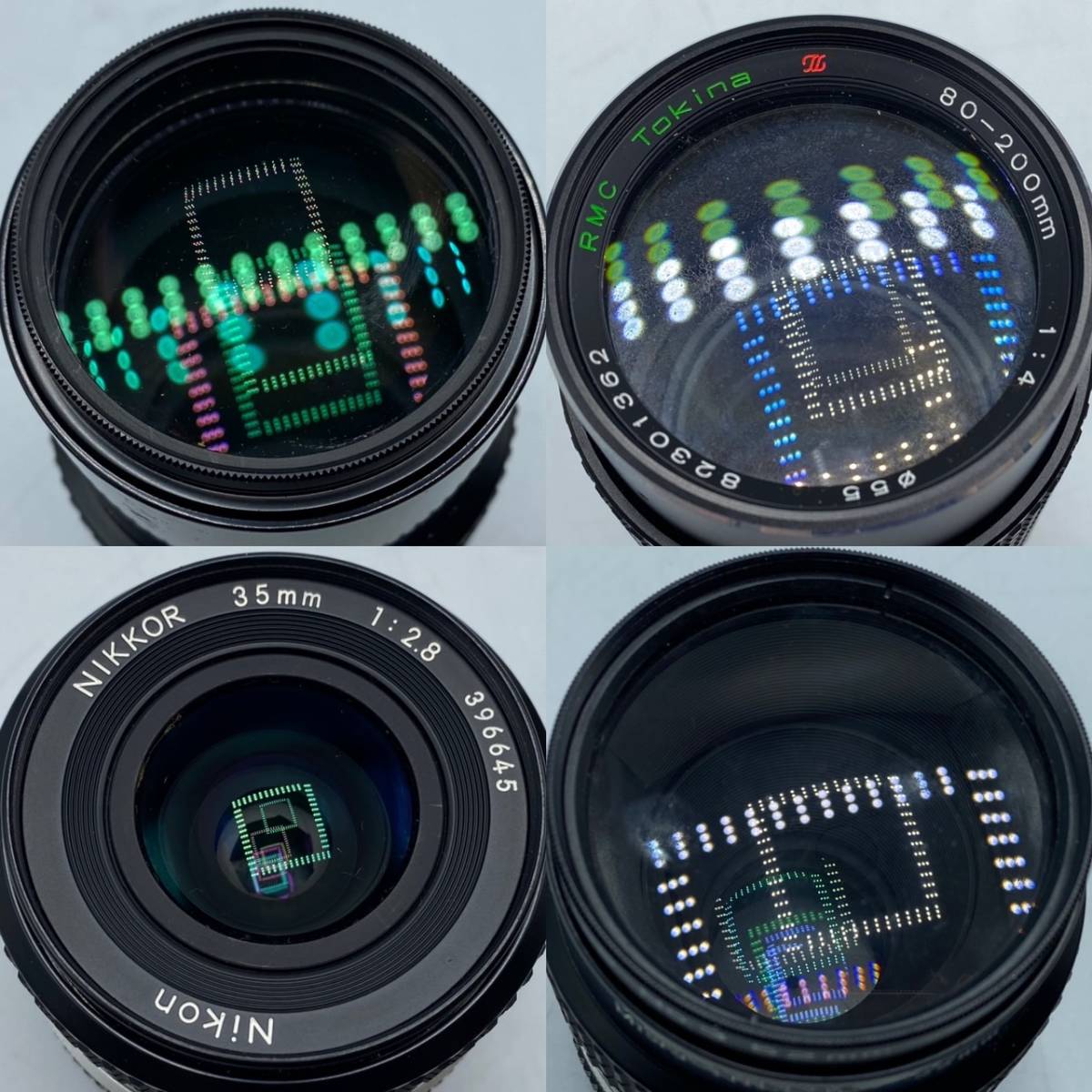 NIKON ニコン FE Micro-NIKKOR 55㎜ 1:2.8 RMC TOKINA 80-200mm 1:4