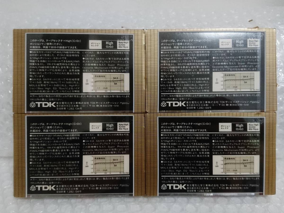 SONY ソニー UX Master 60 CDix Ⅳ 54 2PACK 合計3巻 ハイポジ TYPE Ⅱ
