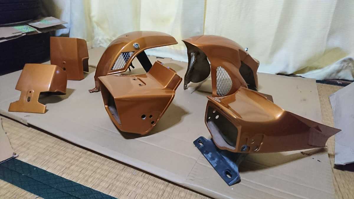 角目シャリー 純正 カウルセット シャリー 角目シャリー ロングノーズ テールカウル BEETエアロシャーク