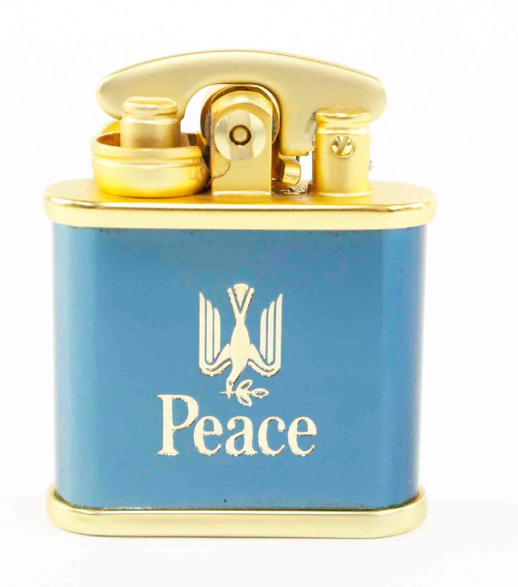 ○【中古・現状品】THE PEACE DESIGN ピース ブルーチタン コリブリ 