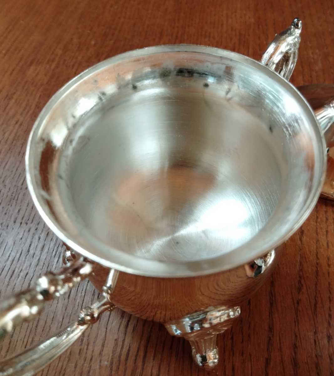 Mappin & Webb 銀メッキ円形トレイ 【公式通販】