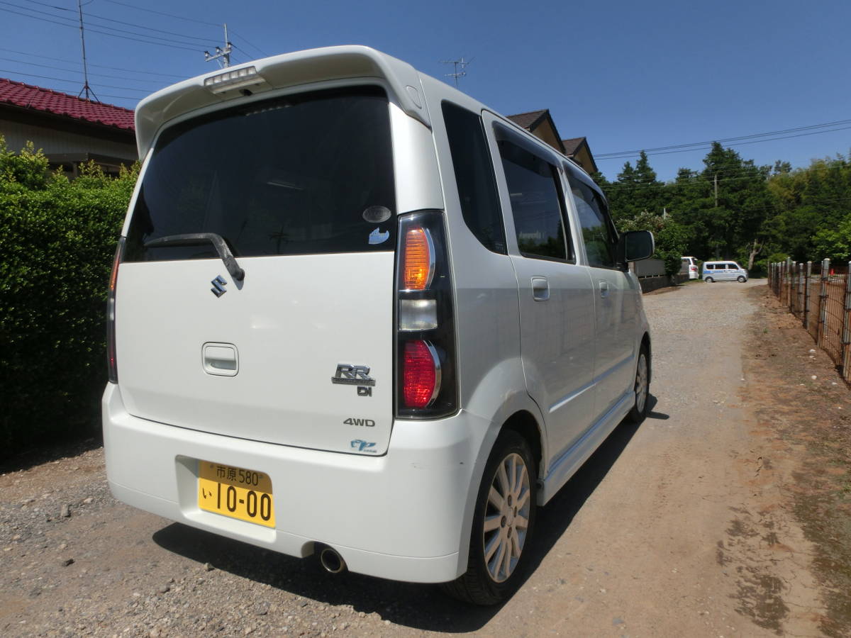 スズキ ワゴンR 車検2年取りたて諸費用全てコミ！ RR-DI直噴 希少4WD 