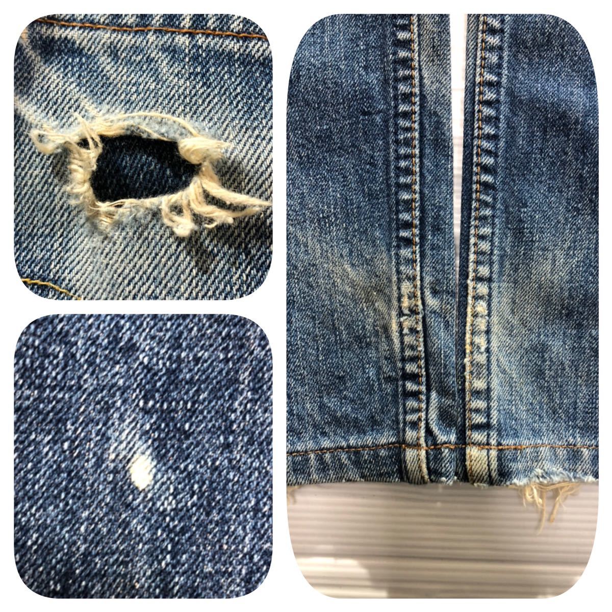 Levi S リーバイス 激シブ色落ち 504 レギュラー 色落ち加工 インディゴデニム ジーンズ W32l34 W32 売買されたオークション情報 Yahooの商品情報をアーカイブ公開 オークファン Aucfan Com