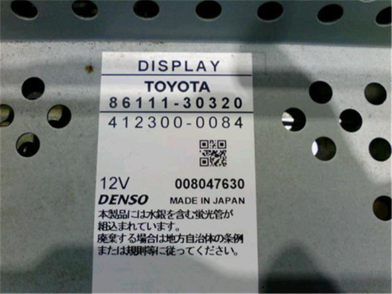 トヨタ 純正 クラウン 《 GRS182 》 マルチモニター P30600-21011617