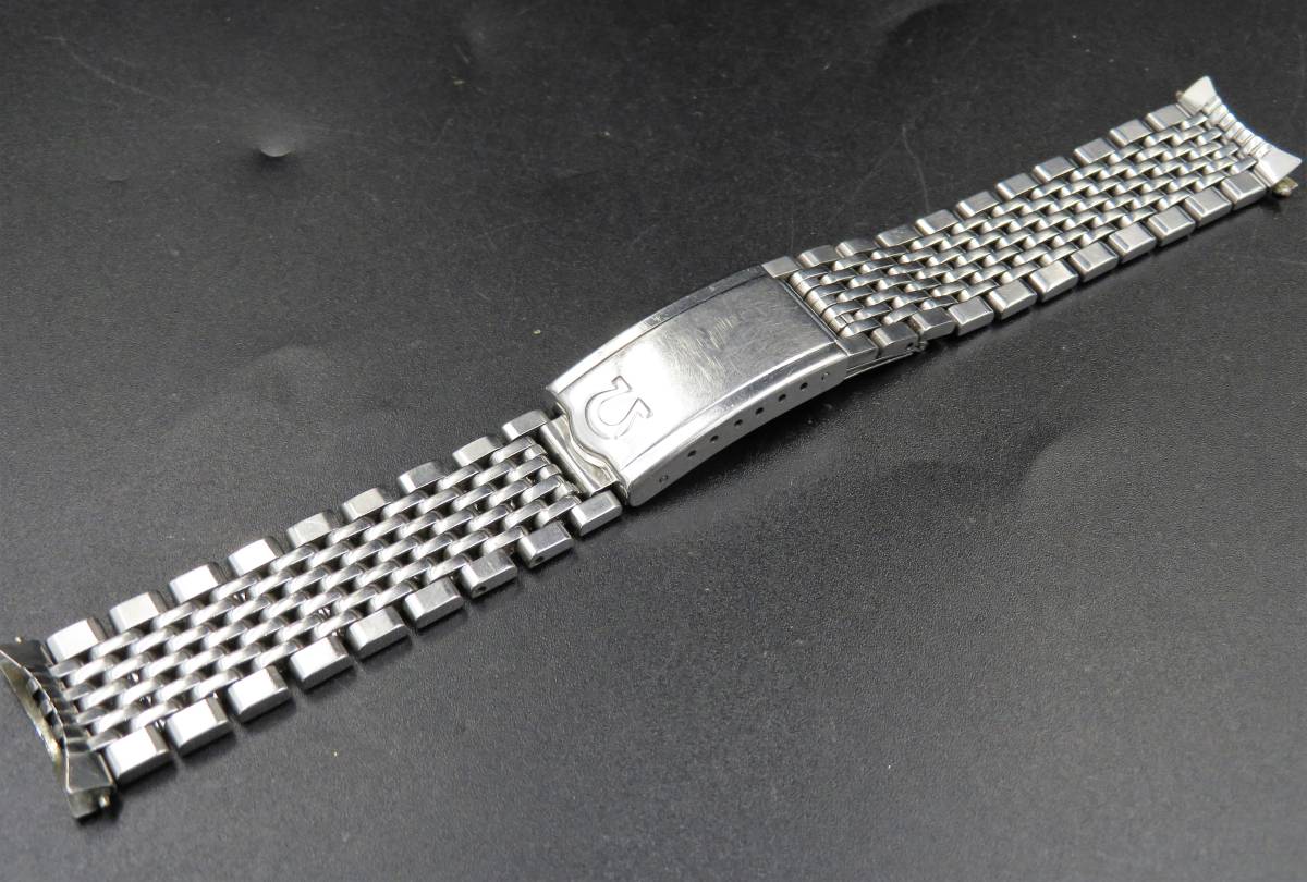 1円～! OMEGA オメガ 純正ブレス 1037 FF564 取付け幅18mm 