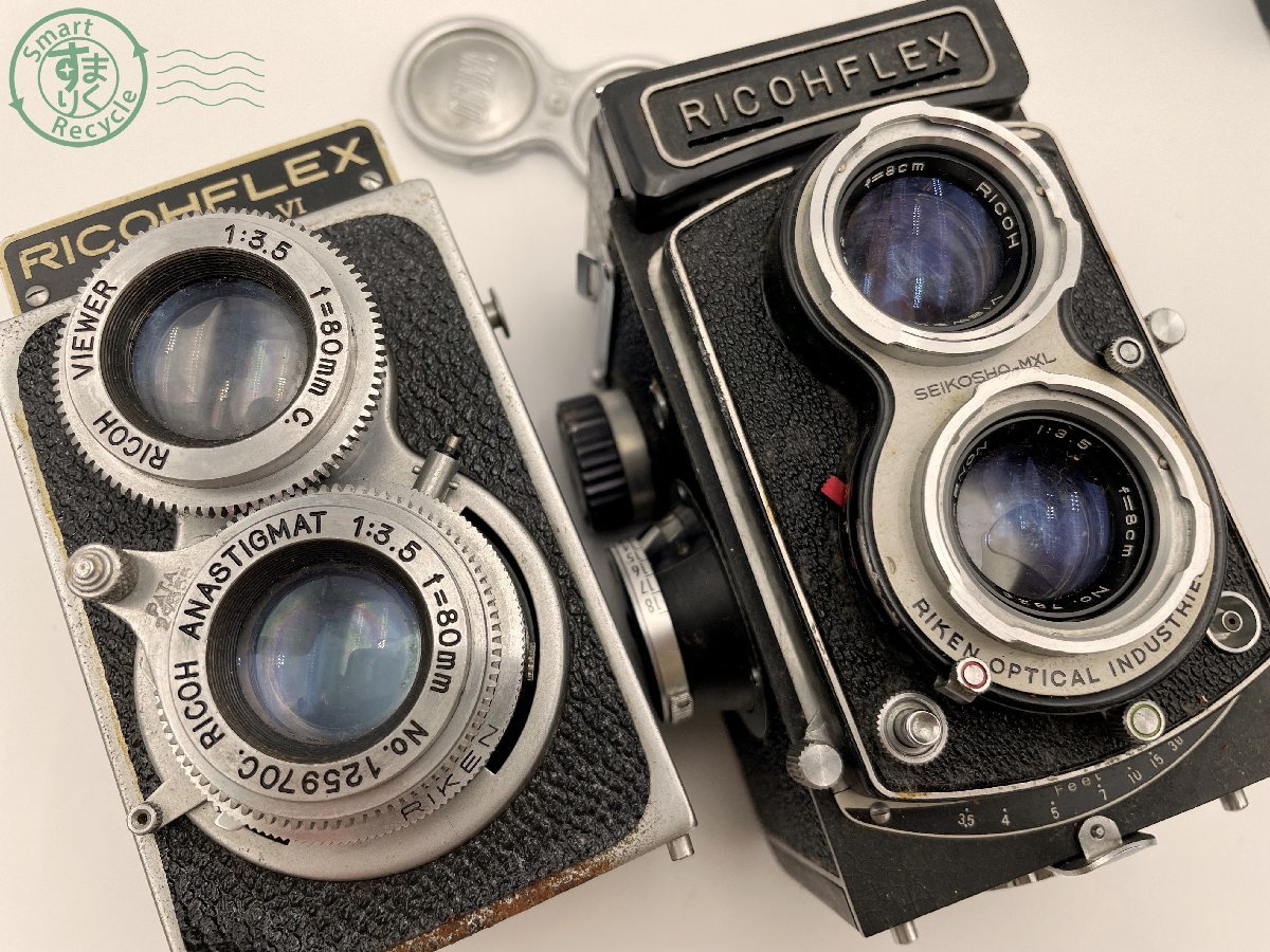 0610140 二眼レフカメラ 6台 まとめ売り RICOHFLEX YASHICAFLEX