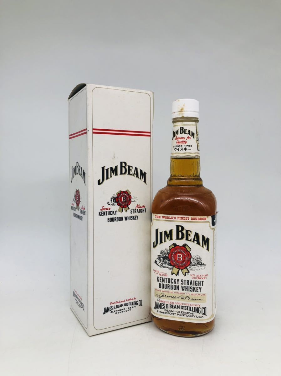 古酒 JIM BEAM ジムビーム ジンビーム 5年 ホワイトラベル
