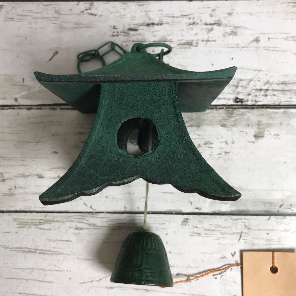 南部鉄製 風鈴 閣 屋形型 特大 南部鉄器 ＞ 南部鉄風鈴 ＞ 南部鉄風鈴 六角