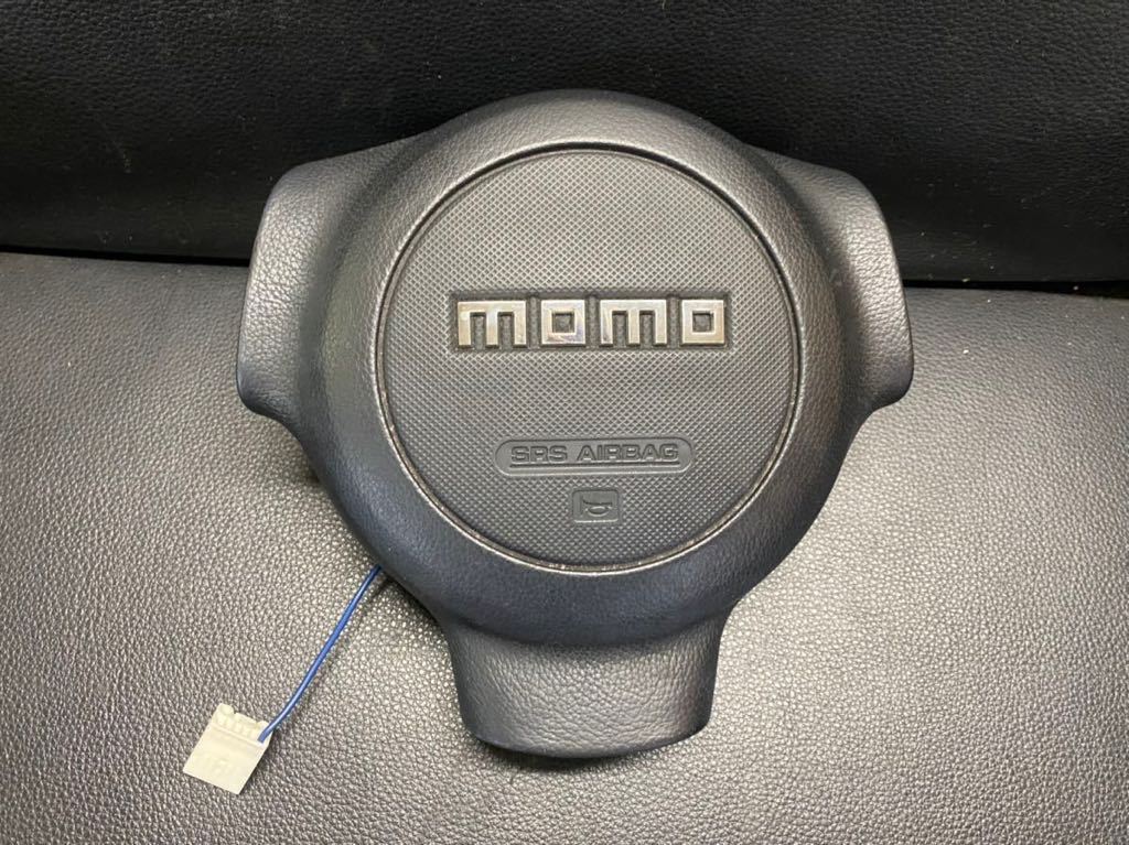 美品 ダイハツ 純正 MOMO ステアリング用エアバックカバー ホーン
