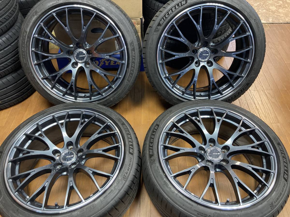 Raysホムラ2×9 19インチ 7.1/2J 225/45 ふくさ R19 5穴