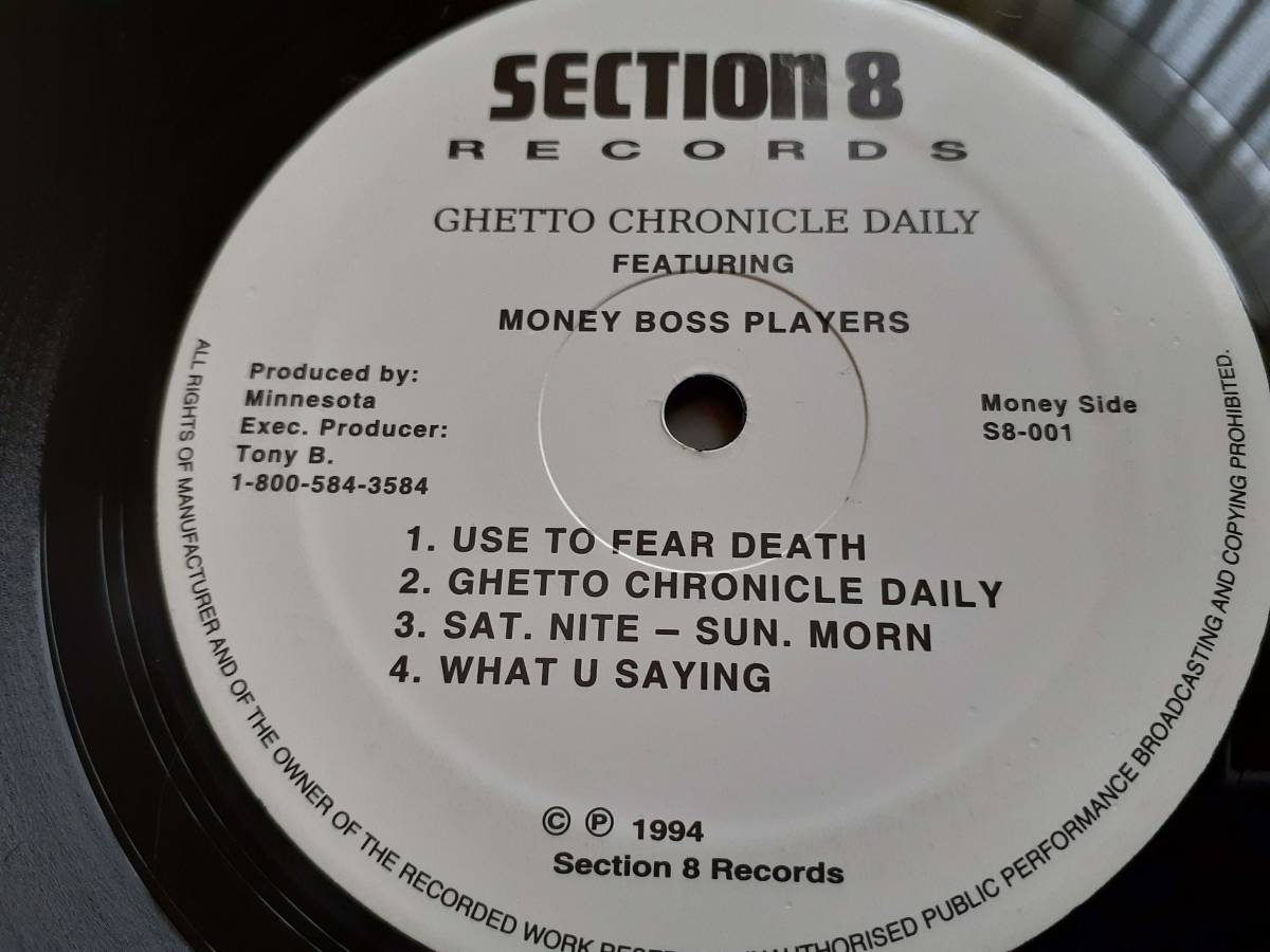 HOT，新作登場 L3712 12 / Money Boss Players / Ghetto Chronicle Daily / S8-001(ラップ、ヒップホップ)｜売買されたオークション情報、yahooの商品情報をアーカイブ公開 - オークファン ラップ、ヒップホップ