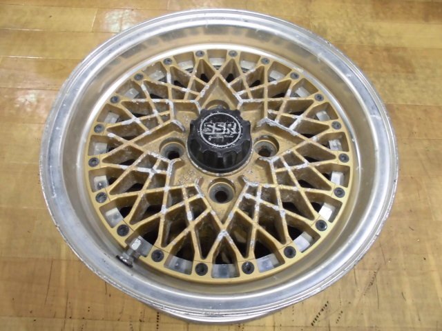 SSR スピードスターフォーミュラメッシュ14インチ6J 114.3 4Hガリ傷 車
