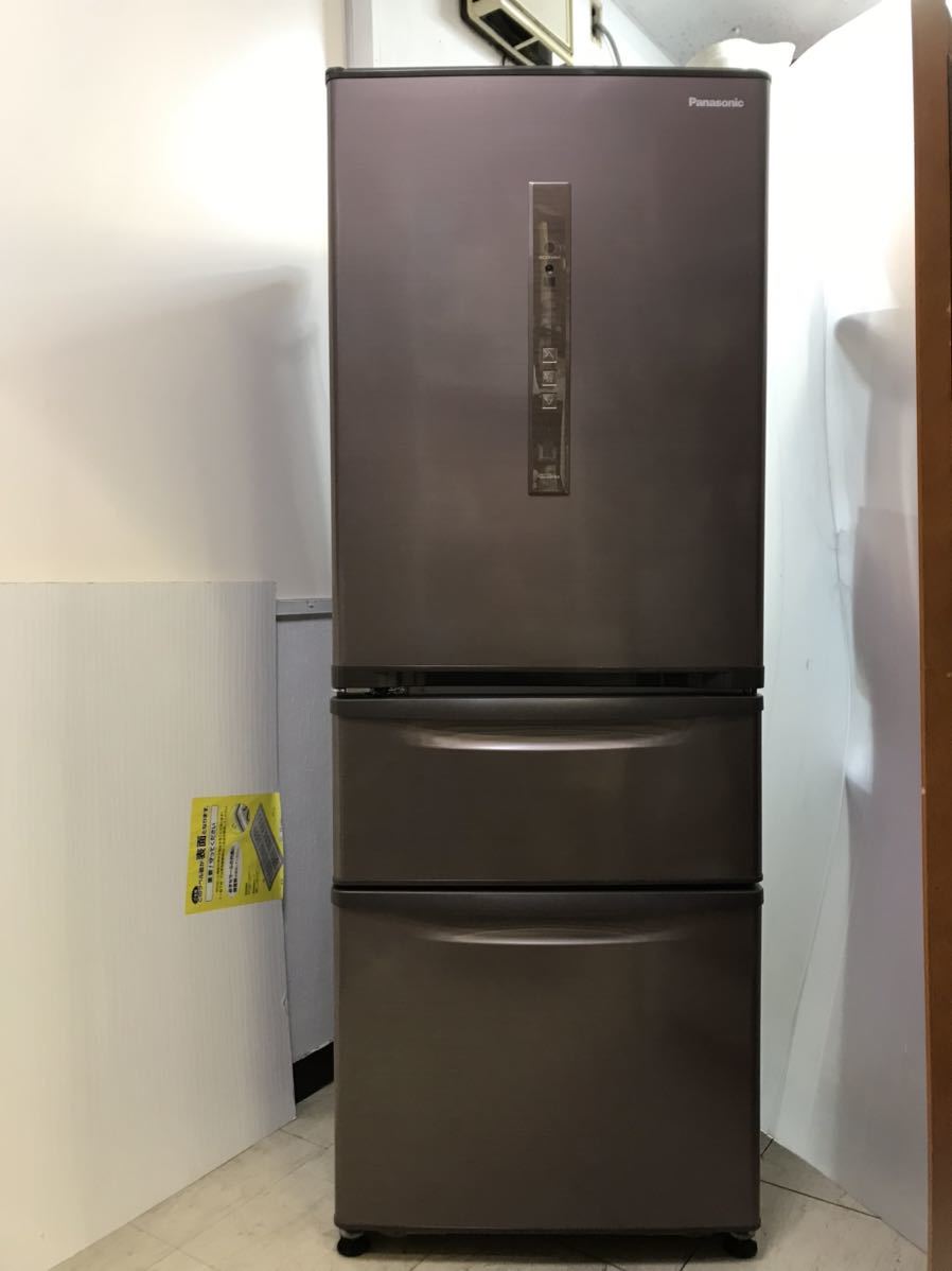 ★美品 Panasonic パナソニック 冷蔵庫 335L NR-C32HML 左開き 自動製氷 2018年 幅約59cm 使用少なく綺麗です 大阪/引取り可！