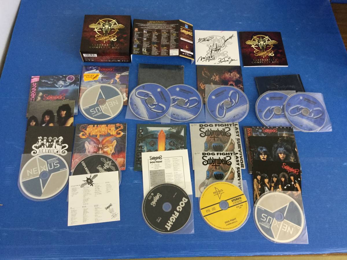 8】SABBRABELLS SABBRABELLS COMPLETE BOX (完全限定プレス盤) 配送
