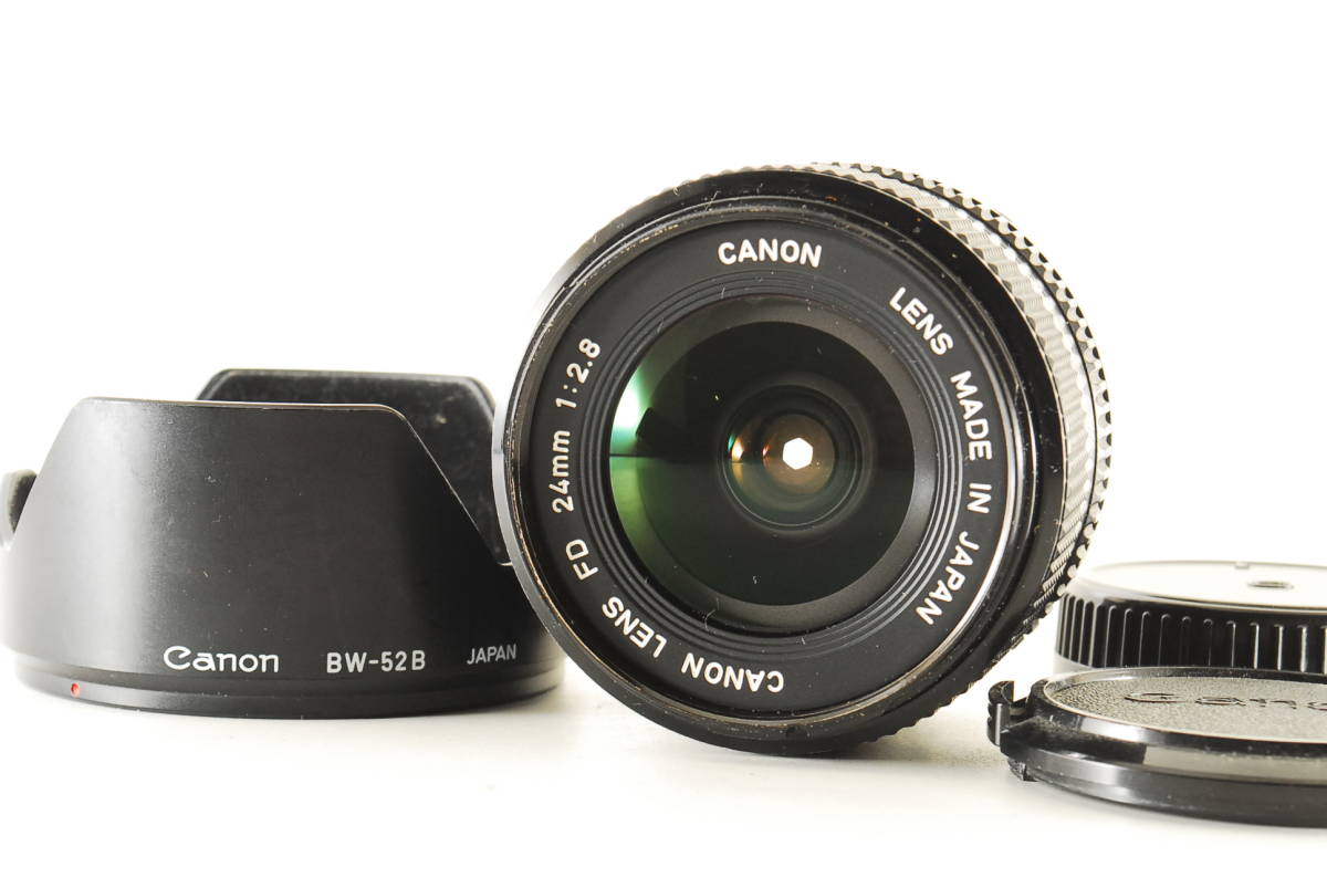 ☆特上品☆CANON キヤノン NEW FD 24mm F2.8☆動作確認済み☆0590