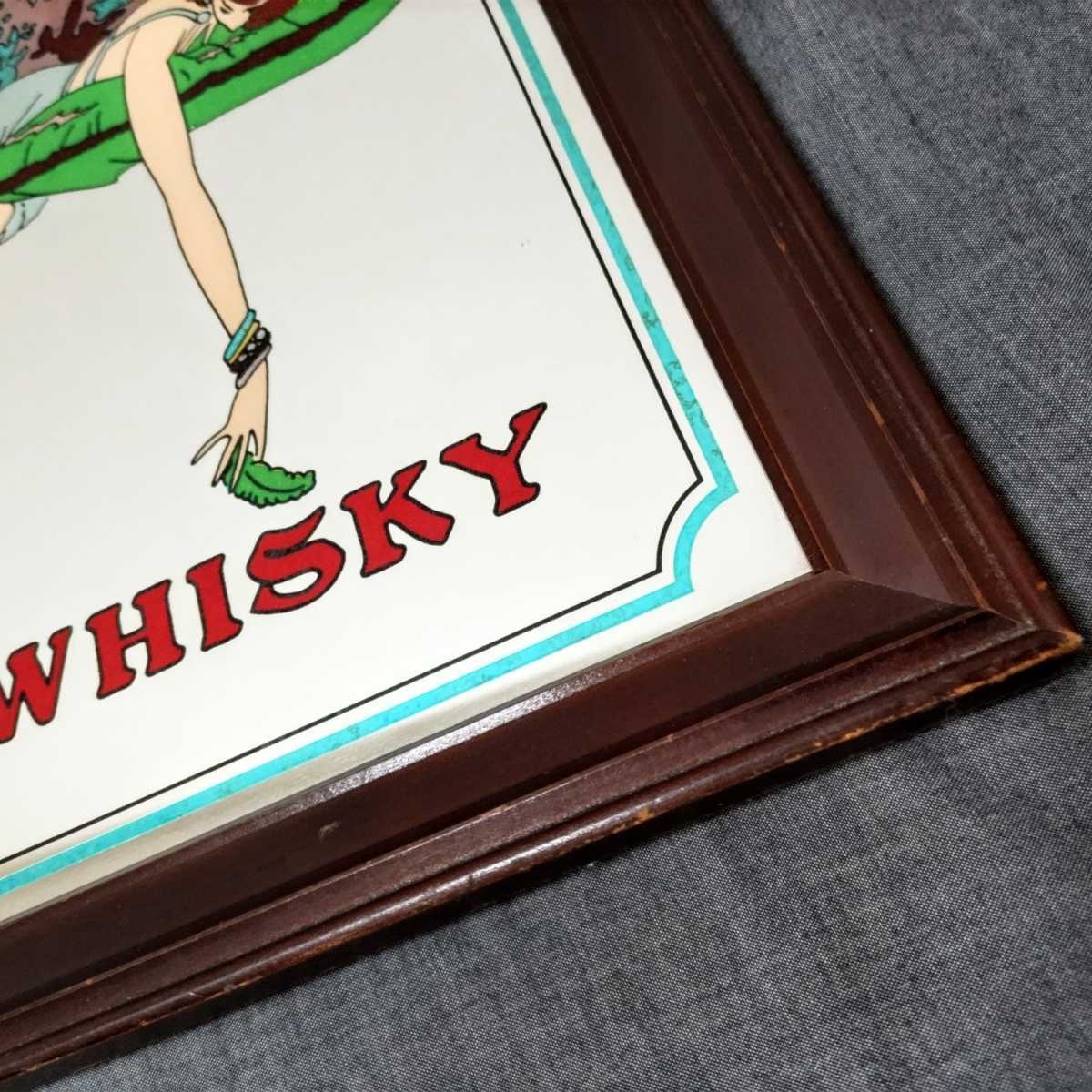 ニッカウイスキー WHISKY 非売品 NIKKA パブミラー SUPER 奥山儀八郎 