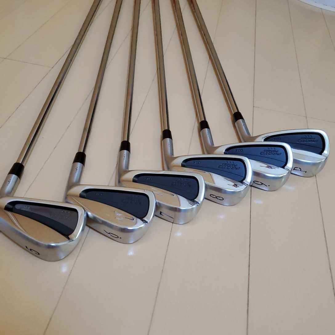 中古美品 プロトコンセプト アイアン 5-Pw 6本 5i(C-07)、6i~PW(C-05 