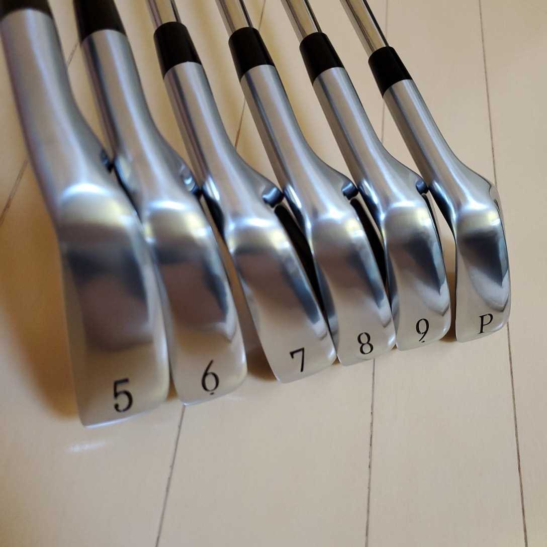 中古美品 プロトコンセプト アイアン 5-Pw 6本 5i(C-07)、6i~PW(C-05 