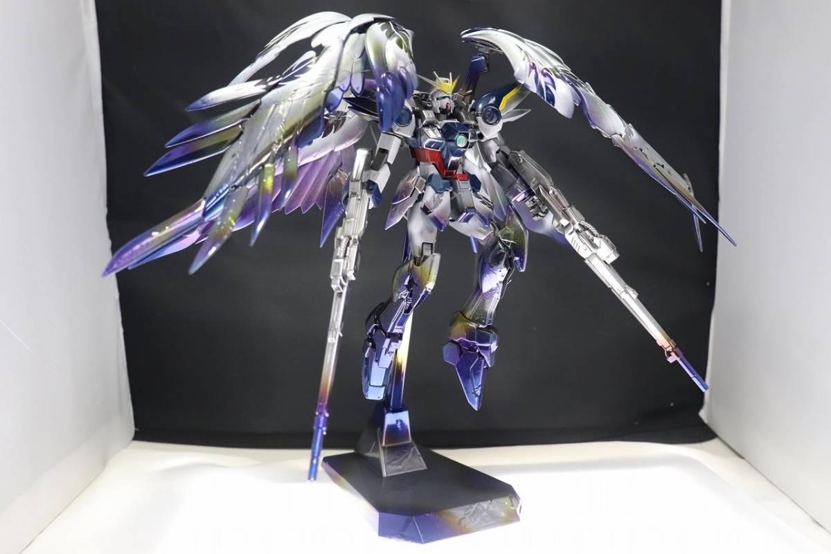 塗装済完成品 ◇ MG 1/100 ウイングガンダムゼロカスタム グロス 
