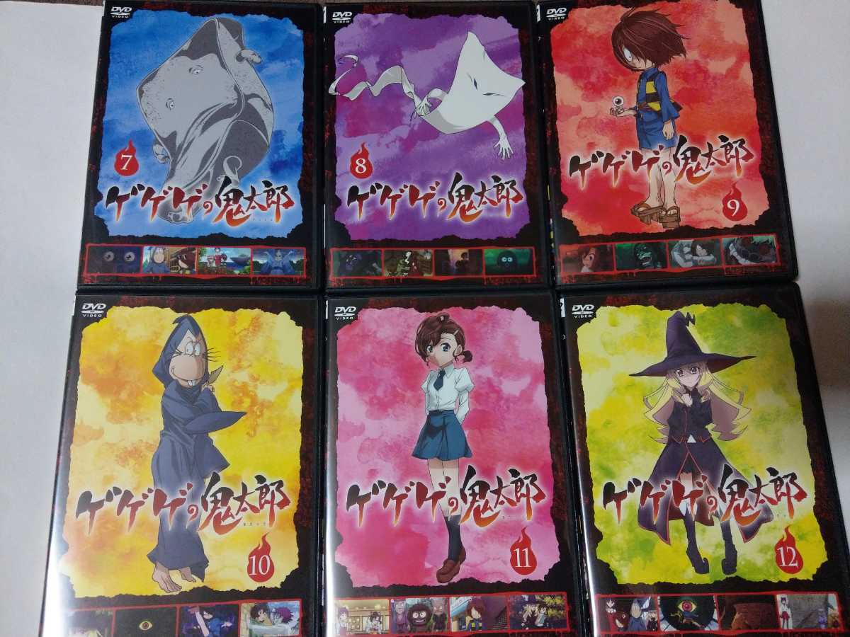 DVD17枚【ゲゲゲの鬼太郎 2018 TVシリーズ 1～17巻】 レンタル落ち