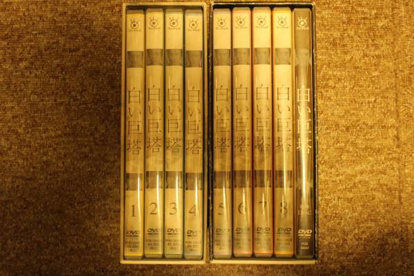 白い巨塔 DVD BOX 第一部 第二部 ワンオーナー 日本 DVD 【公式通販】