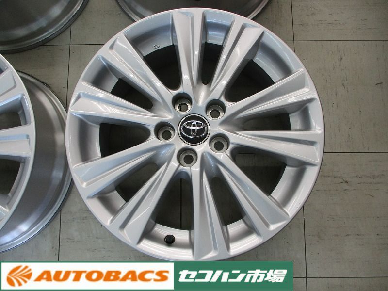 中古品4枚セット】30ヴェルファイア純正 18インチ7.5J+45 5穴PCD114.3 
