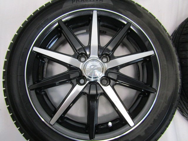 ホイールセット 厳つ 15インチ PRACTIVA 165/55-15.75V