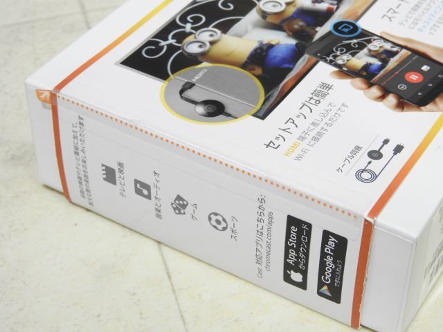 1円〜 未開封 Google chromecast NC2-6A5 JP グーグル クロームキャスト_3