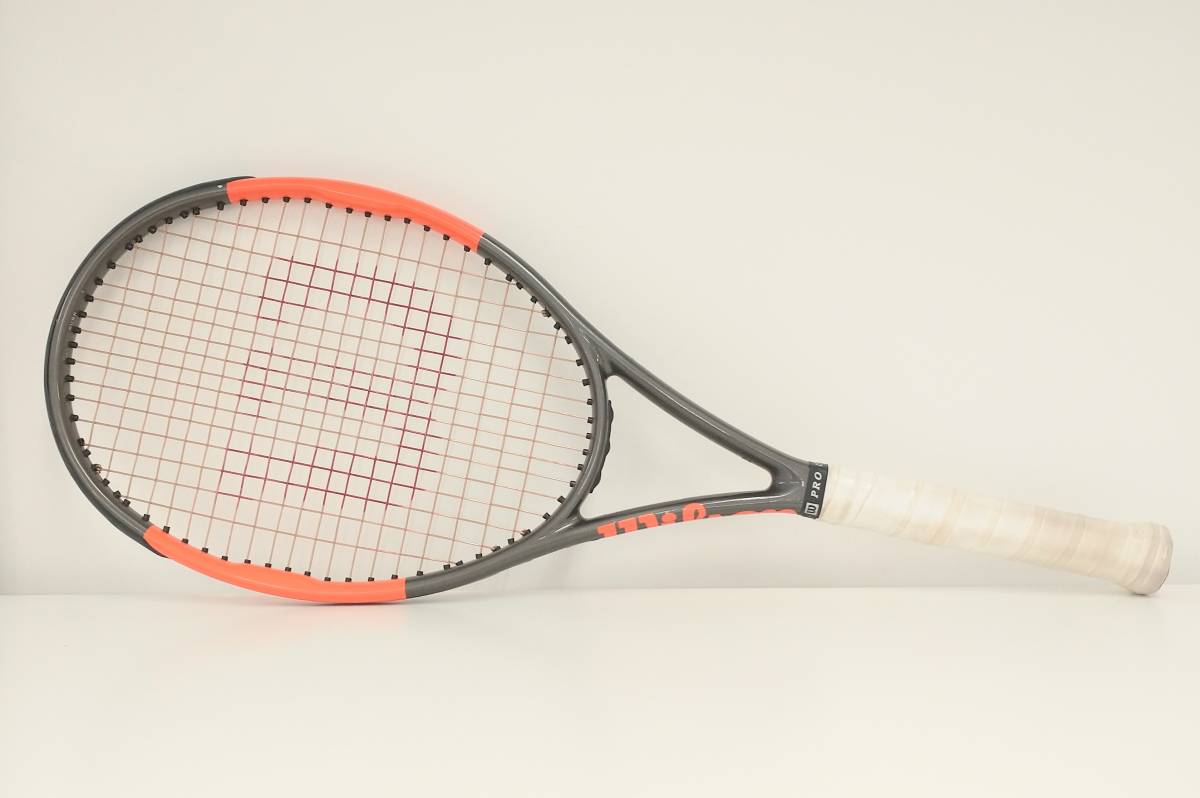 Wilson ウィルソン BURN 95 バーン95 オレンジ×グレー テニスラケット