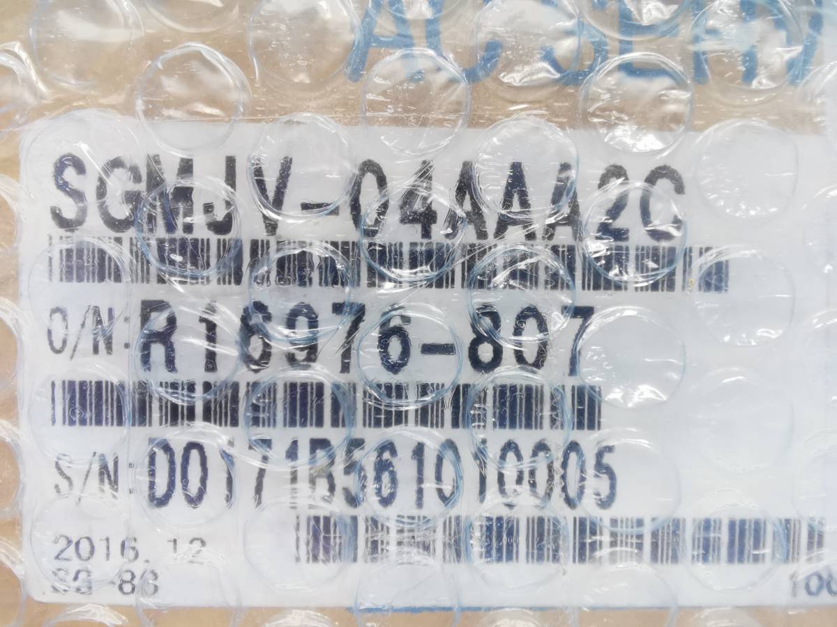 2026，爆買い NEW YASKAWA 安川電機のサーボモーター SGMJV-04AAA2C SERVO MOTOR 400W(電材、配電用品)｜売買されたオークション情報、yahooの商品情報をアーカイブ公開 - オークファン その他