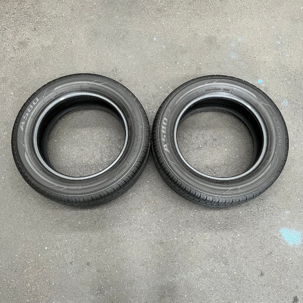 205/60R16,YOKOHAMA A580,2024年 タイヤ2本セット YOKOHAMA A580(ヨコハマ) 205/60R16 2021年製 5ミリ