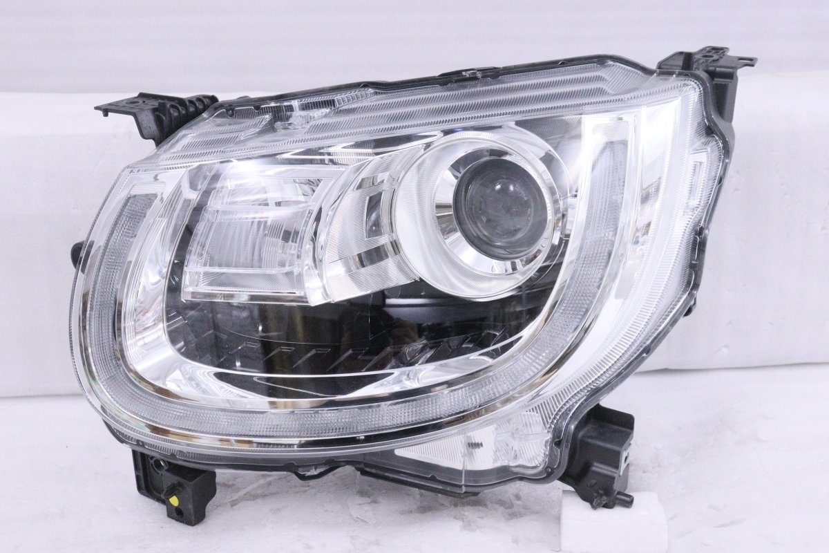 24-896★LED FF21S イグニス MZ★左ヘッドライト KOITO 100-59349 打刻:D ブラック 純正★スズキ (UK)
