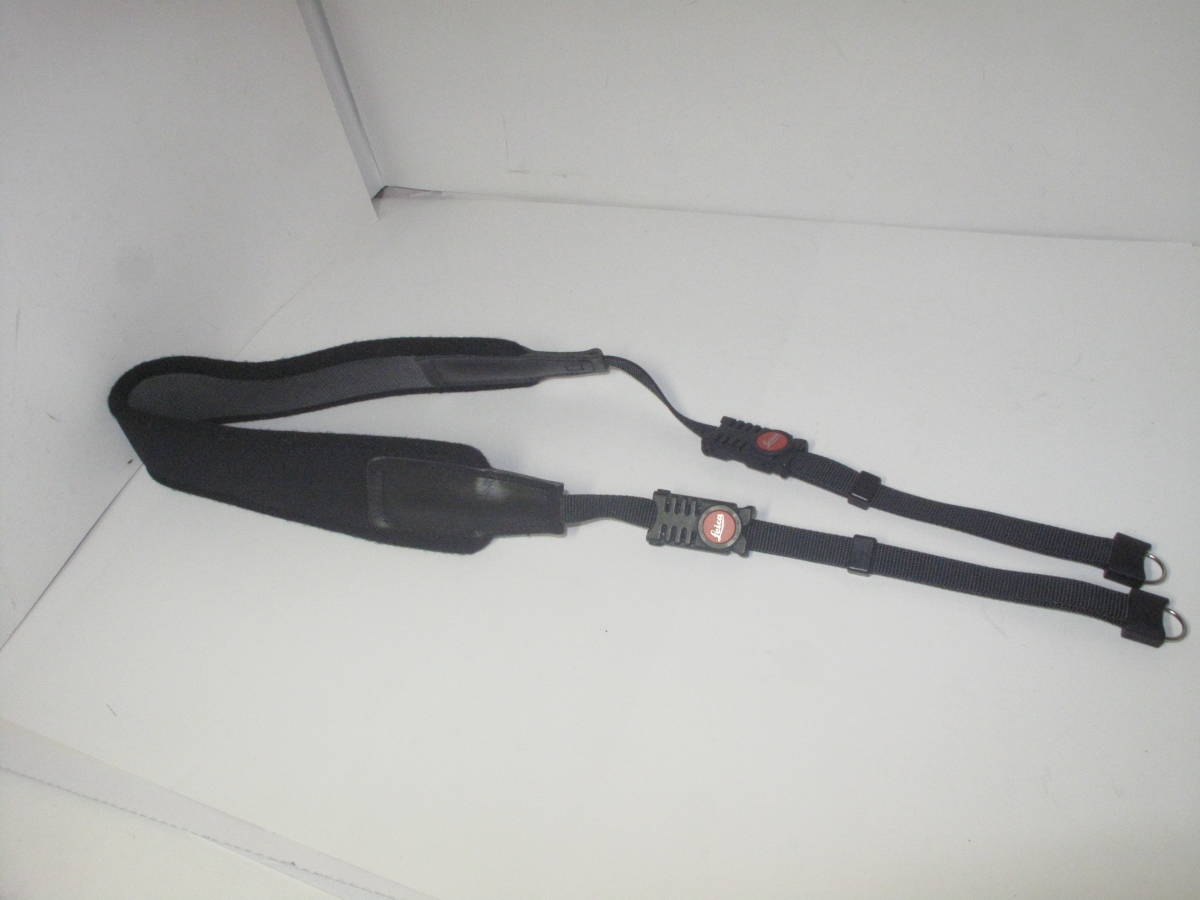 Leica ライカ ネオプレーン ストラップ 金具付き (42162 )□美品