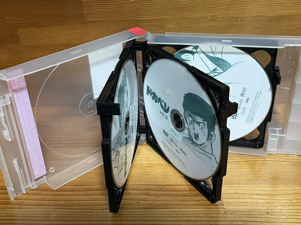 レンタルアップ品　ドカベン TVシリーズ DVD全巻セット 全33巻 Amazon.co.jp: ドカベン TVシリーズ 全33枚 第1話～最終回 レンタル