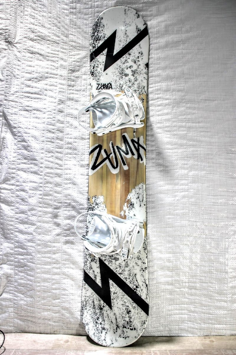 極美品】スノーボード 靴付き ホワイト バッグ付き