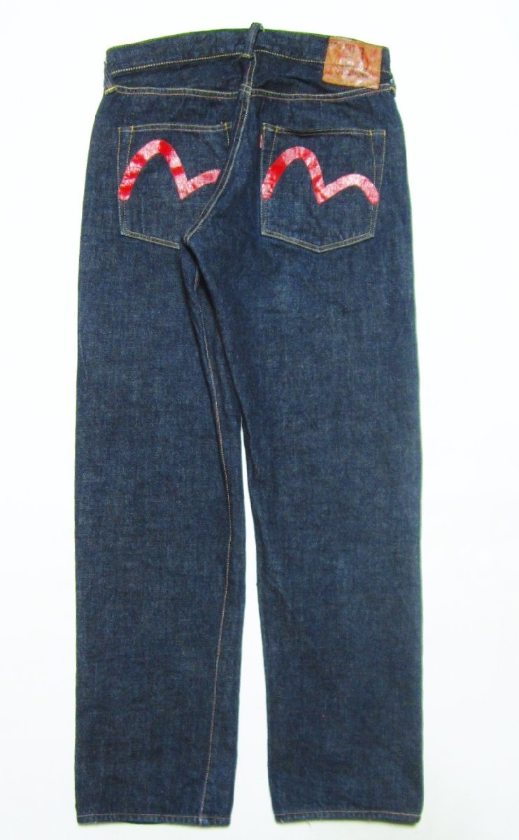 濃紺 美品 正規品 本物 EVISU エヴィス No1 SPECIAL/Lot 2001 ジーンズ 