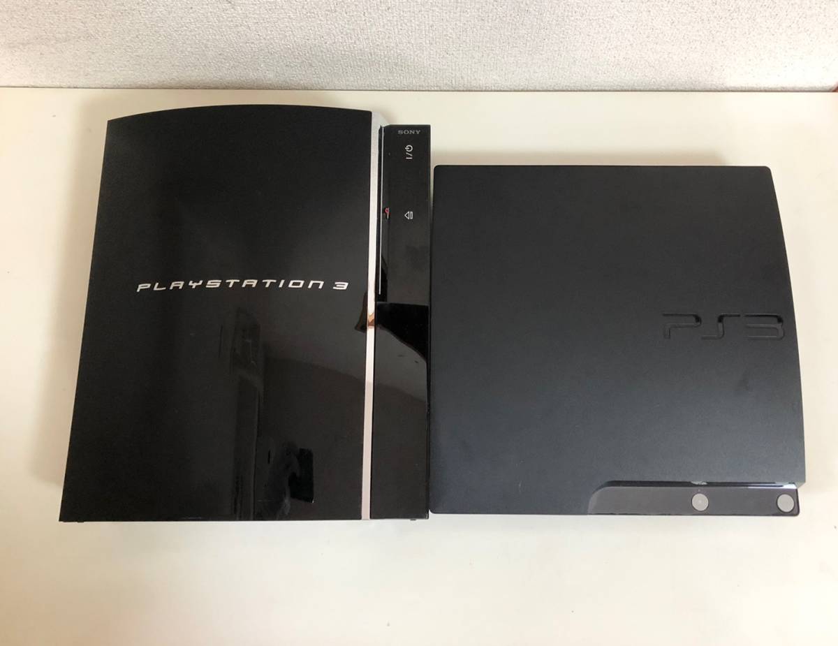 ジャンク品】PlayStation3 2台セット まとめ売り CECH-2000A、60GB