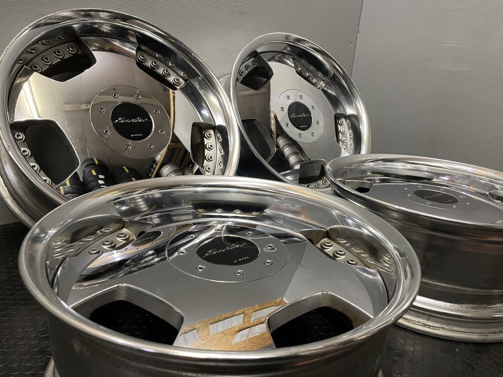 WORK Euroline ワーク ユーロライン 17×8J+35 PCD114.3 4H/5H マルチ 4