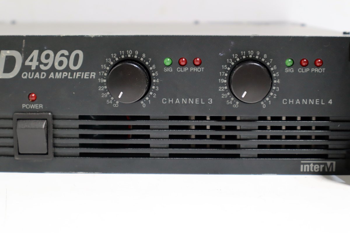 パワーアンプ InterM QD4960