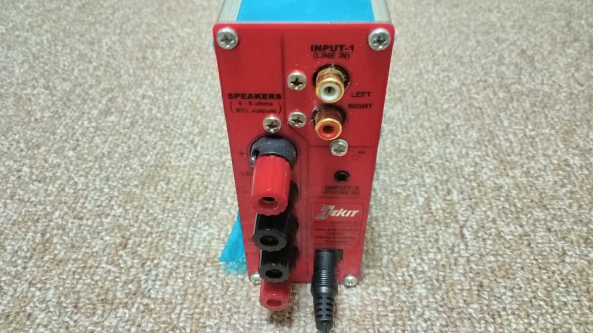 ELEKIT エレキット TU-H80 ハイブリッド真空管アンプ 中古品(本体 