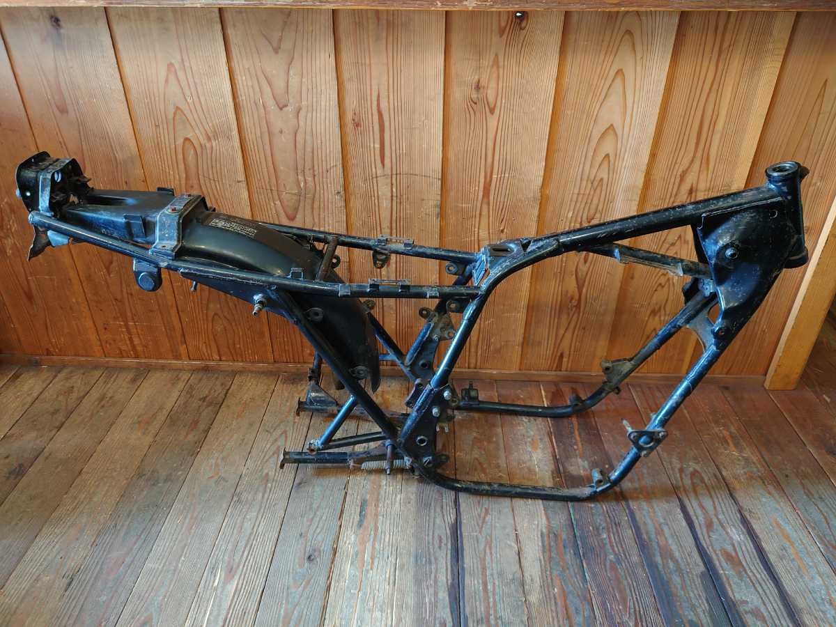 書付き Z500FX 純正 メインフレーム フレーム リアフェンダー Z500 FX 