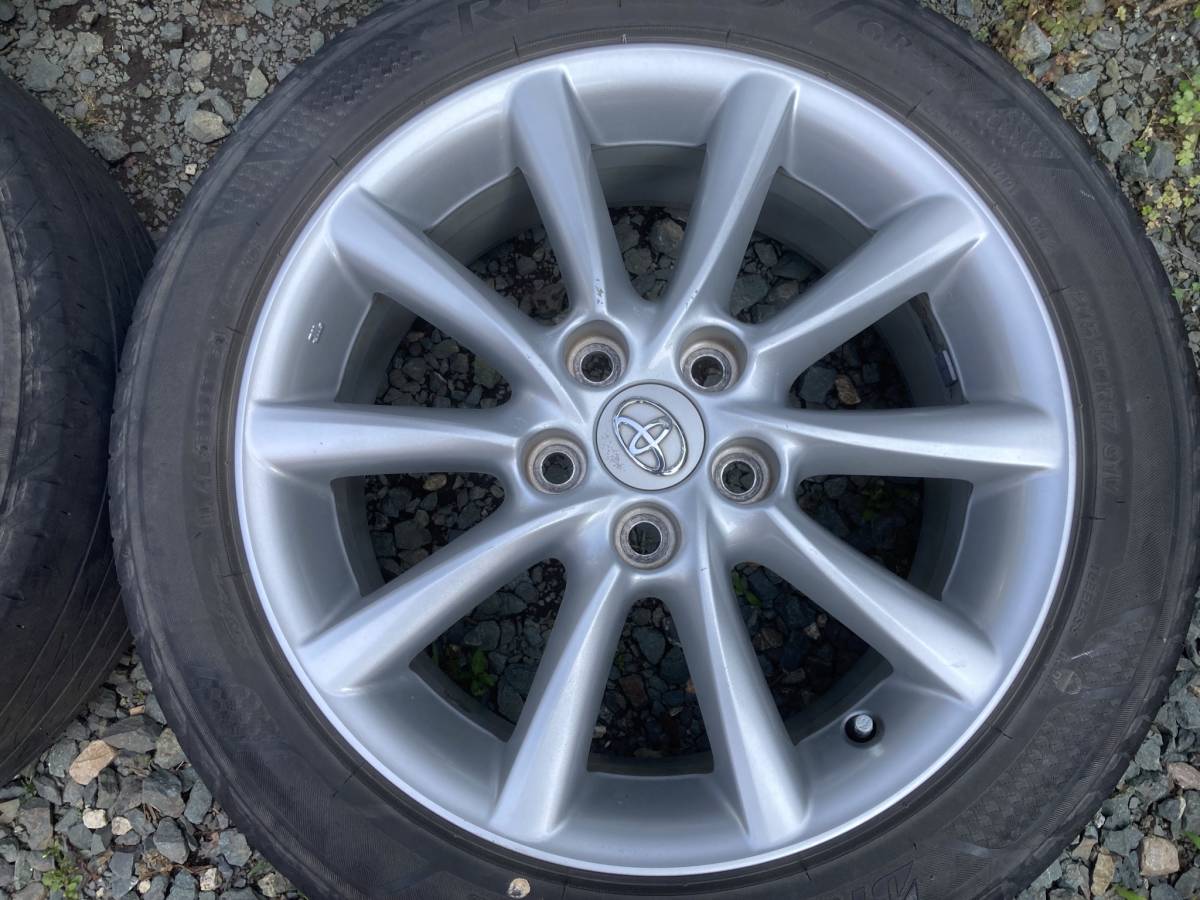 トヨタ純正 50エスティマ中期純正アルミ 17×7j+50 60、70ノア純正流用 