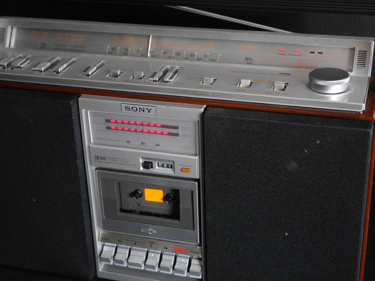 SONY CFS-V8 STEREO ZILBA