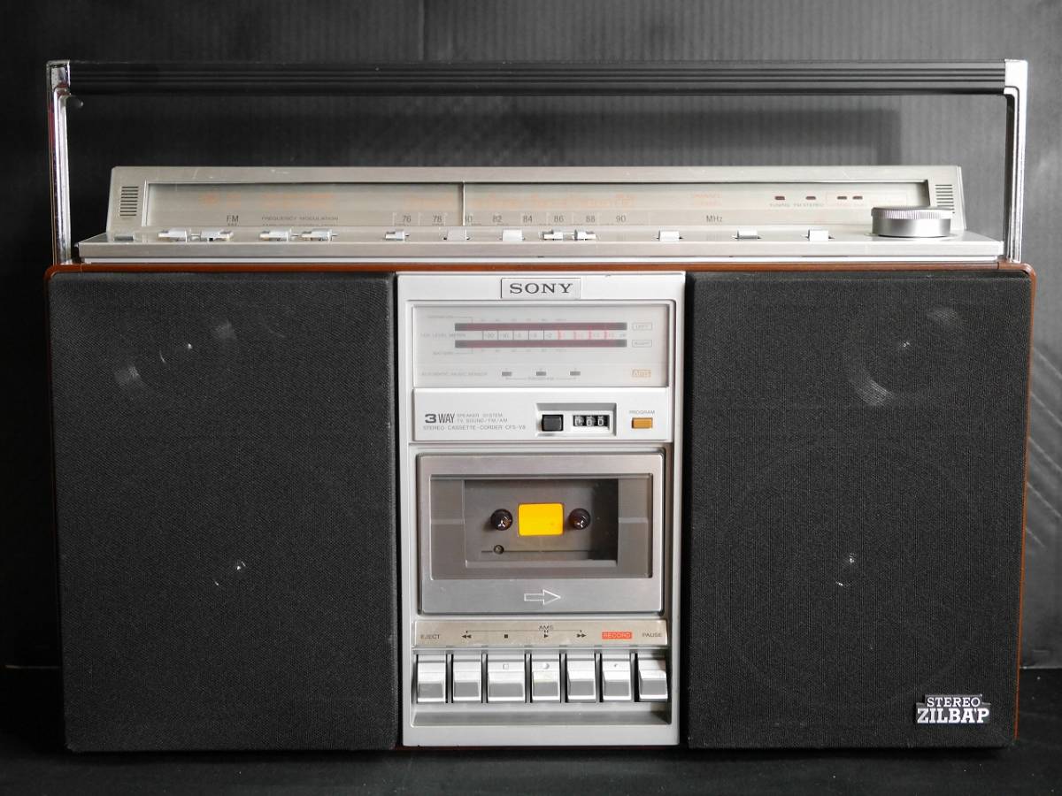 SONY CFS-V8 STEREO ZILBA